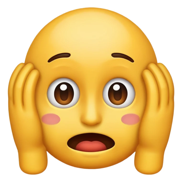  haz a un emoji súper avergonzado  sticker