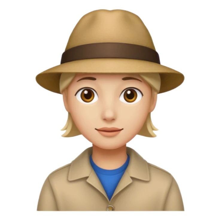 un cocker avec un chapeau sticker