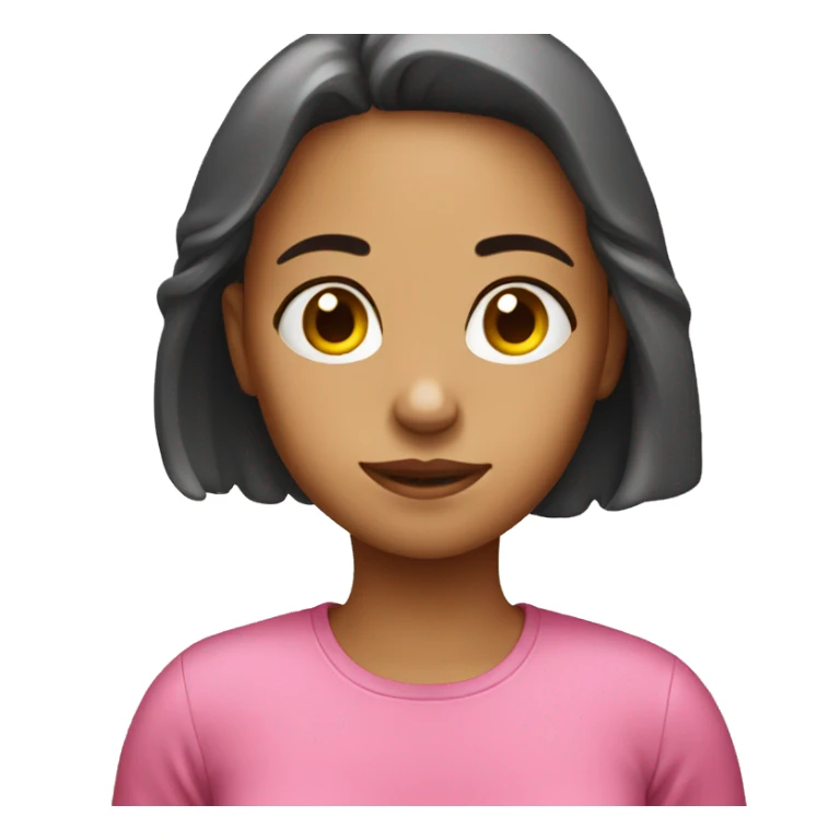 girl with sweat confort sticker