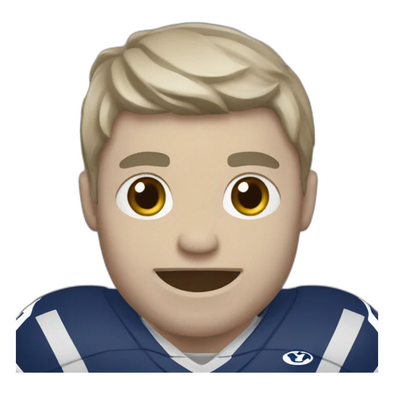 BYU vs University of Utah sticker