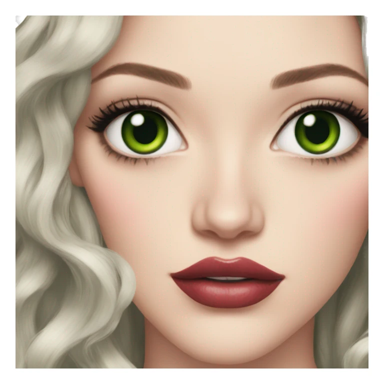 Kat dennings with green eyes sticker