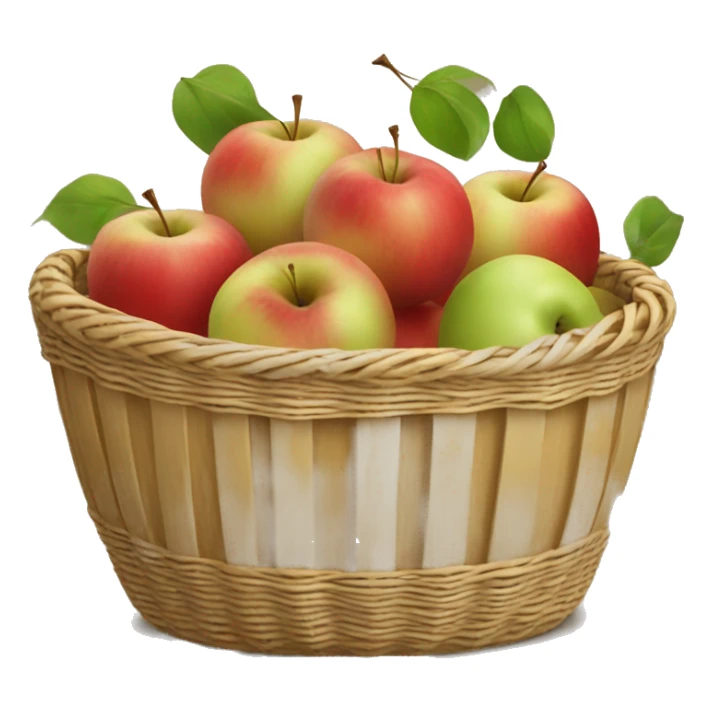 Basket of apples  sticker