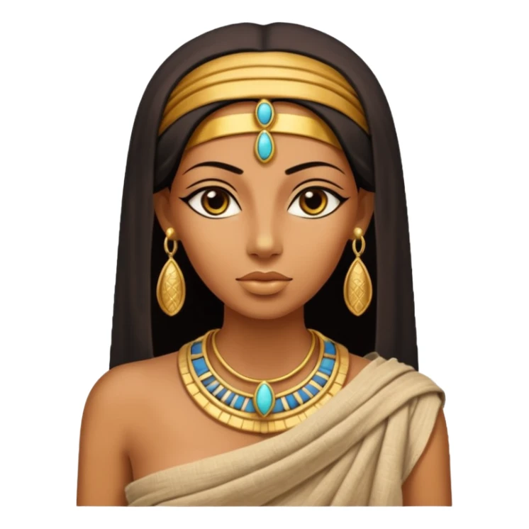 Woman hot ancient Egyptian mummy sticker