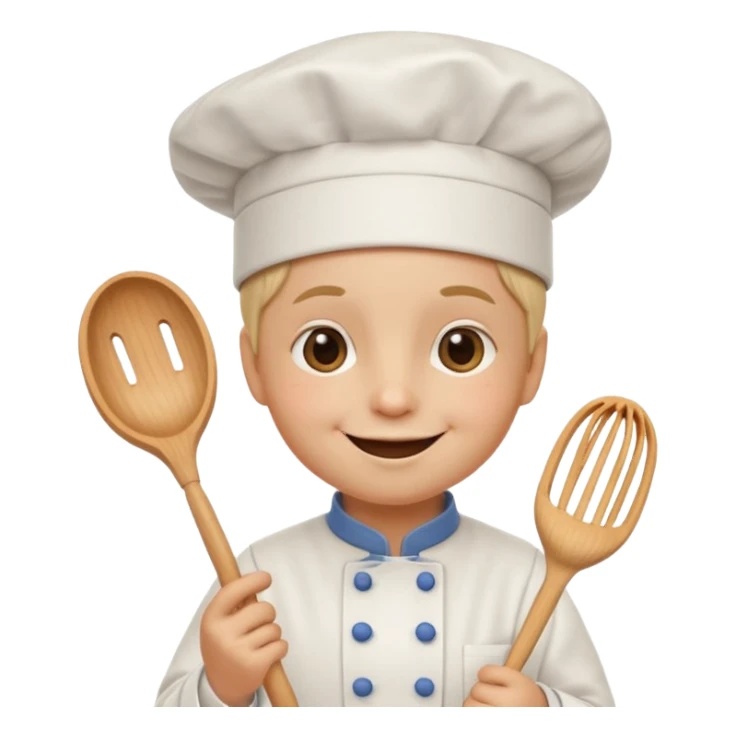 sweet treat with accessories and personified sticker