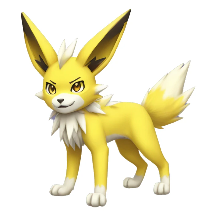 Zeraora-Jolteon-Renamon full body sticker
