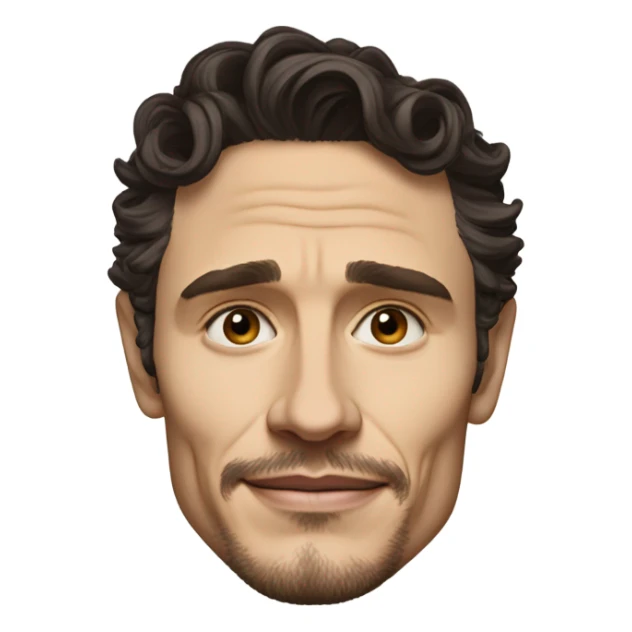 james franco sticker