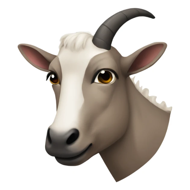 Cabra DE PERFIL CUERPO ENTERO sticker