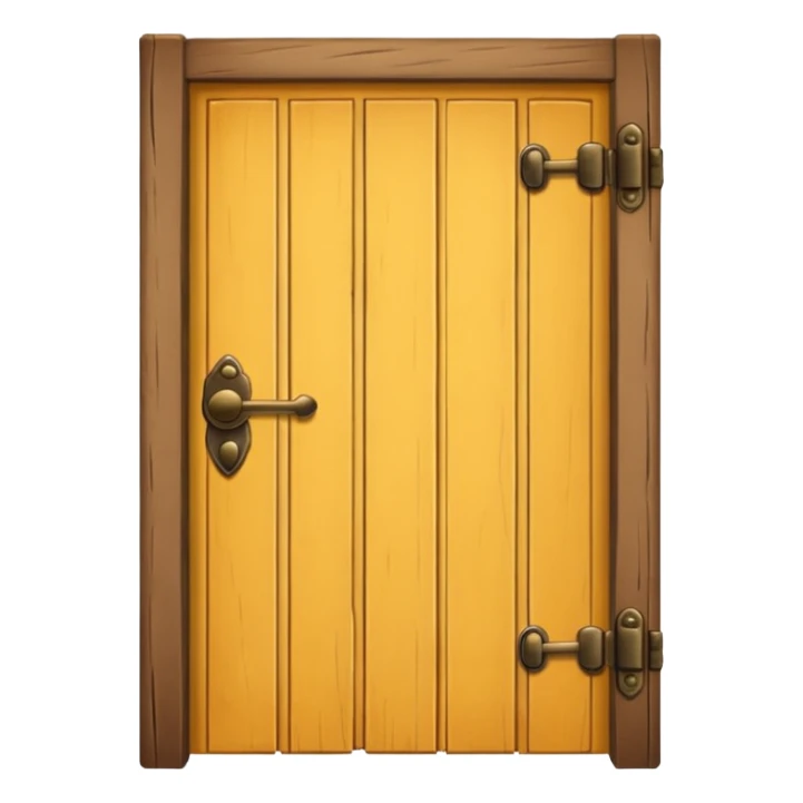 Winnie the Pooh locked wooden door sticker