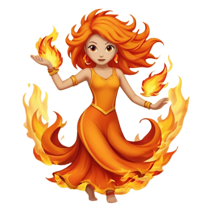 Fire spirit – Flames for hair



























 sticker