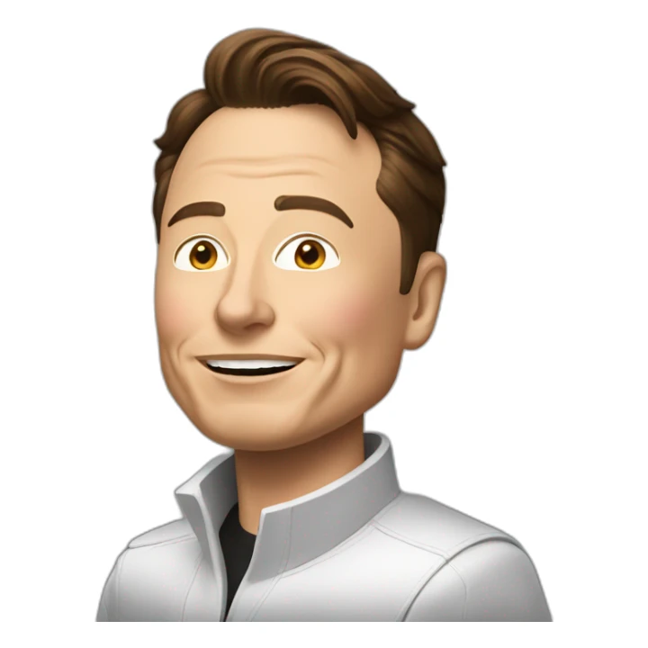 Elon Musk qui joue sticker