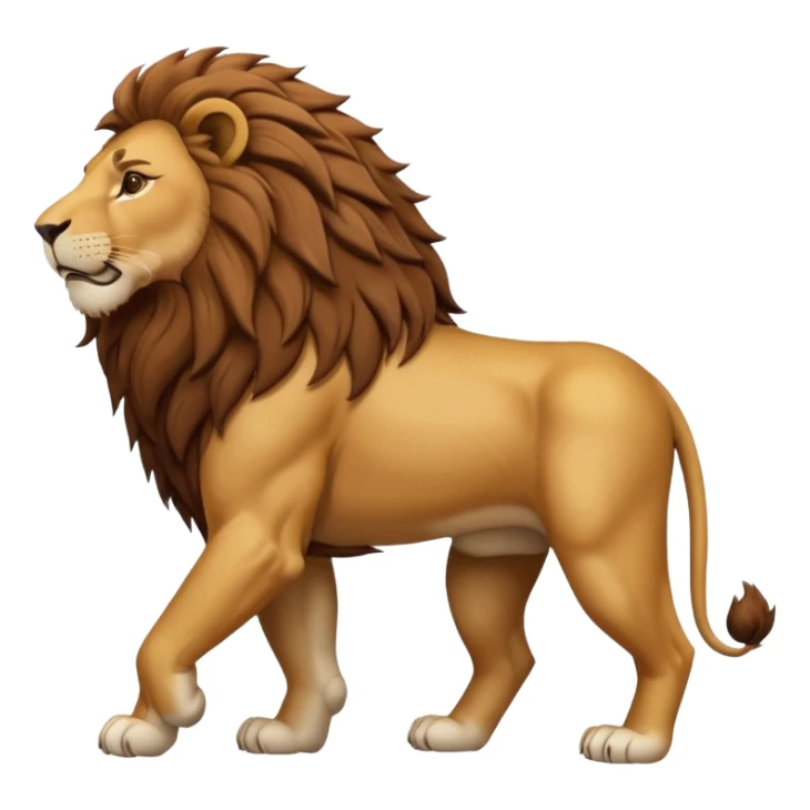 Un lion qui bouge ses fesses sticker