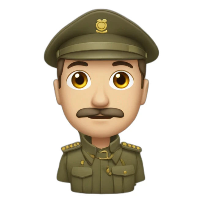 Soldado del siglo 19 frances sticker