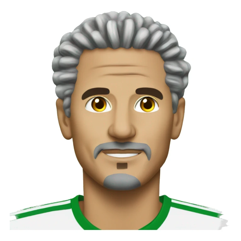 Roberto Baggio, Italian football legend sticker