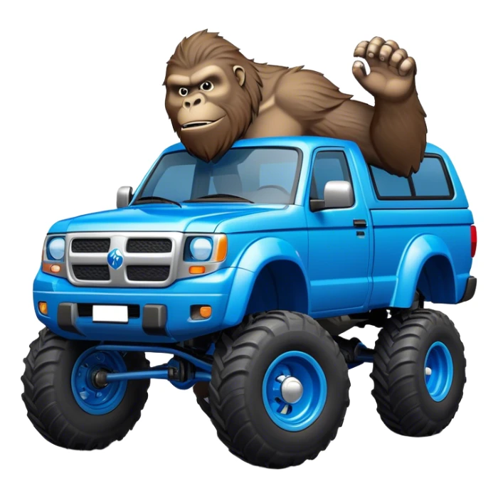 Bigfoot - Bigfoot 4x4 (Model Year: 2022) (Iconic colour: Blue) sticker