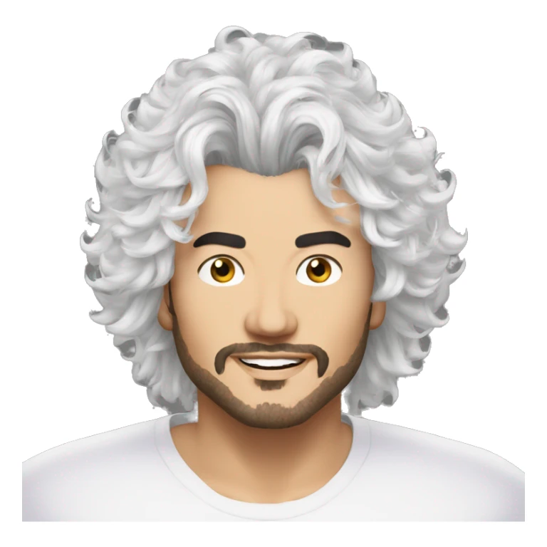 Phillip kirkorov white hair sticker