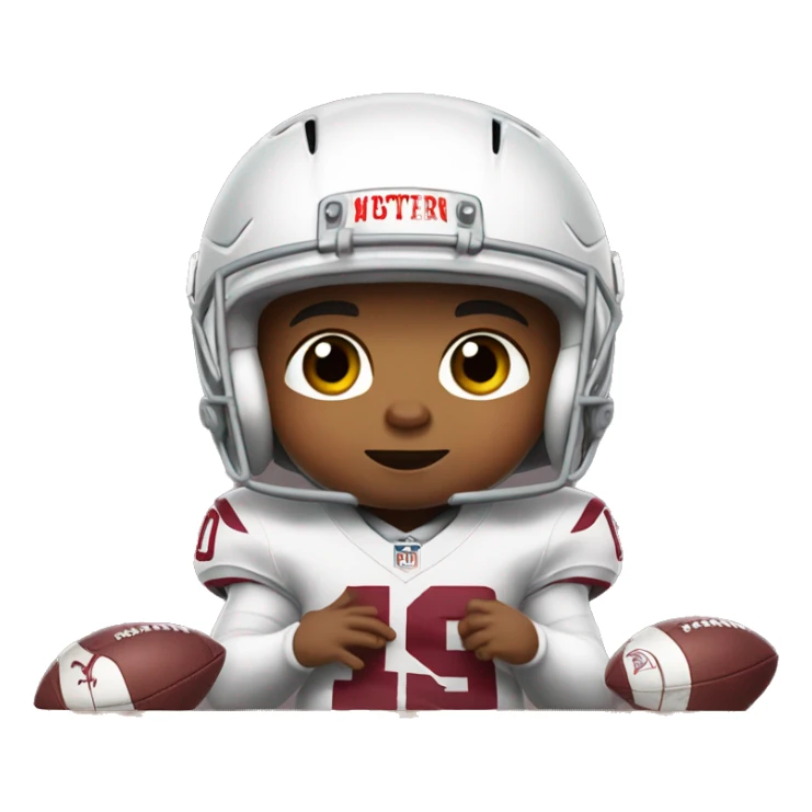 Kyler Murray as a baby playing video games sticker