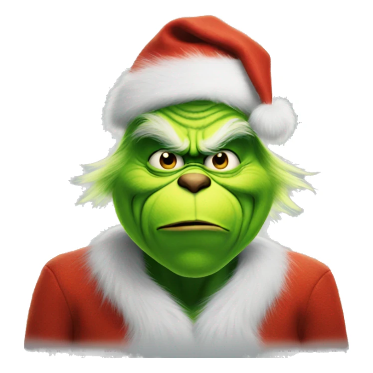 Grinch sticker