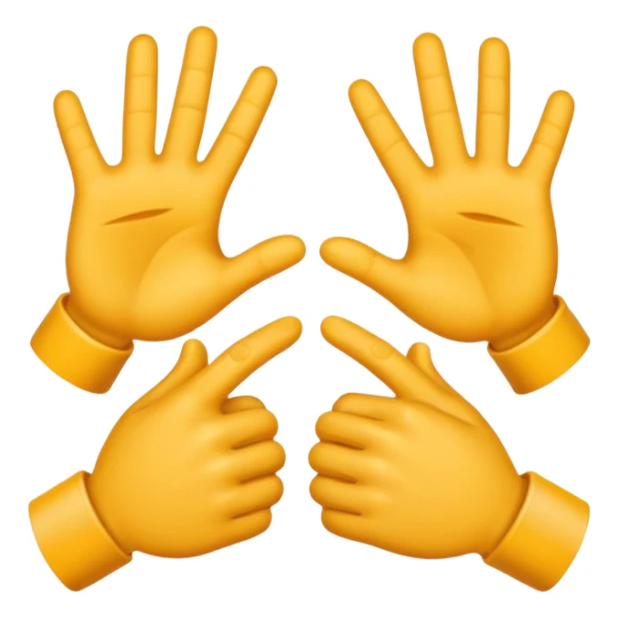 replace the ice cream with the numbers 6 and 7 holding his hands doing this emoji 🫴 and the left is the same emoji but flipped sideways then make the emojis 6️⃣7️⃣ go in each so six gos in the left hand and seven goes in the right hand now make the last one have a 7 in the right hand sticker