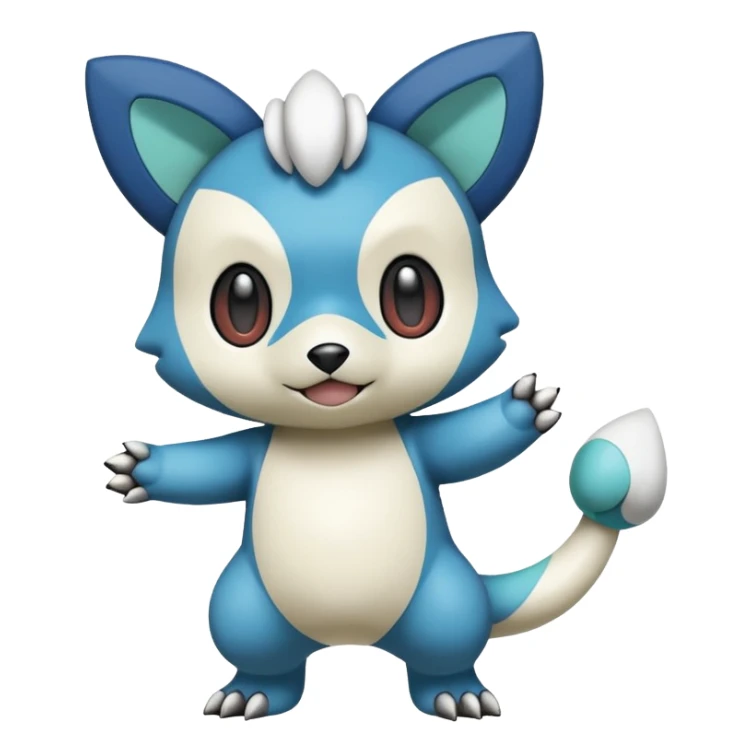 Inteleon-Vibrava-Axew-Oshawott-Pokémon-Fusion, full body sticker