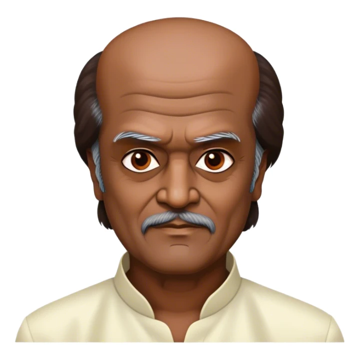 South asian tamil Actor Rajnikanth sticker