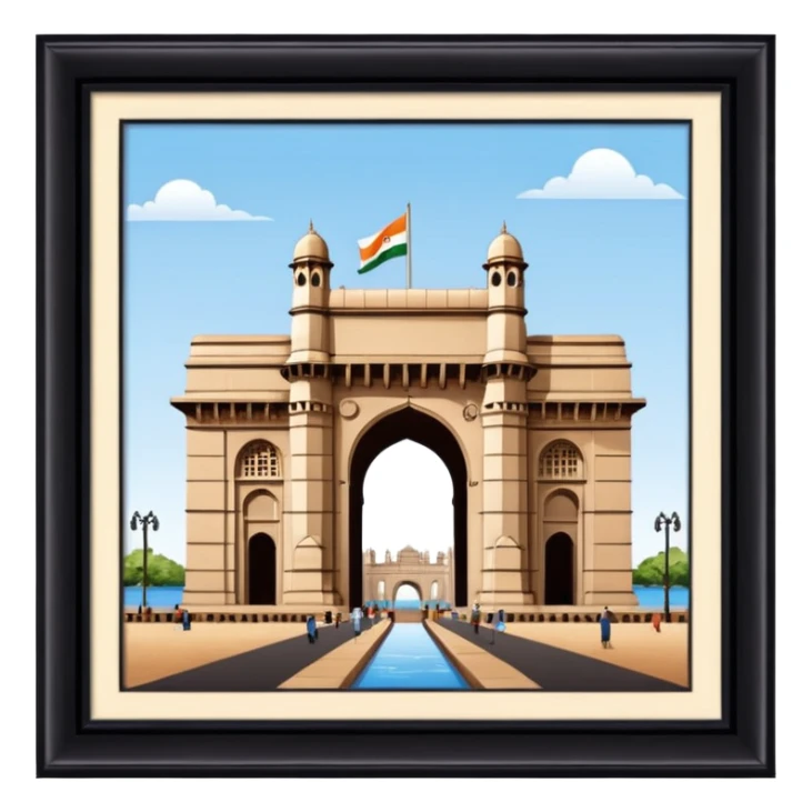 gate of india sticker