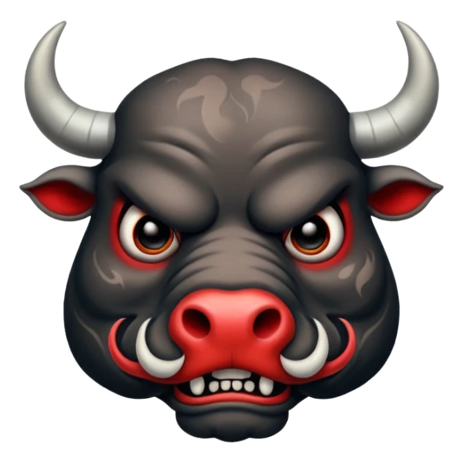 ''tattooed''-scary-looking-bulls-with-heavy-face-tattoes sticker
