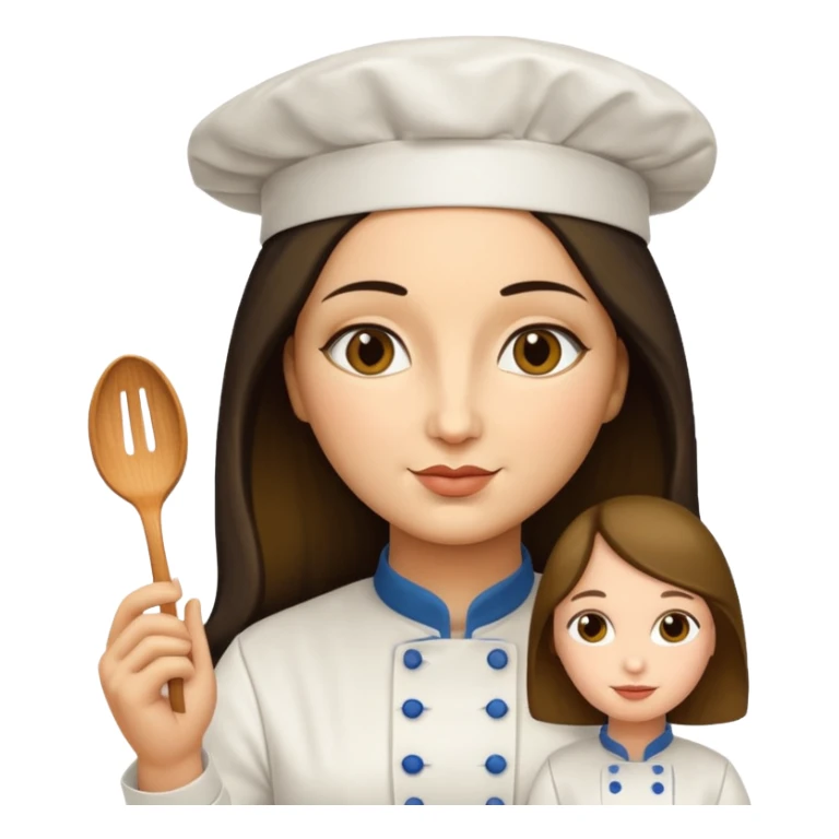 MonaLisa's famous photo but doing a chef kiss animated sticker