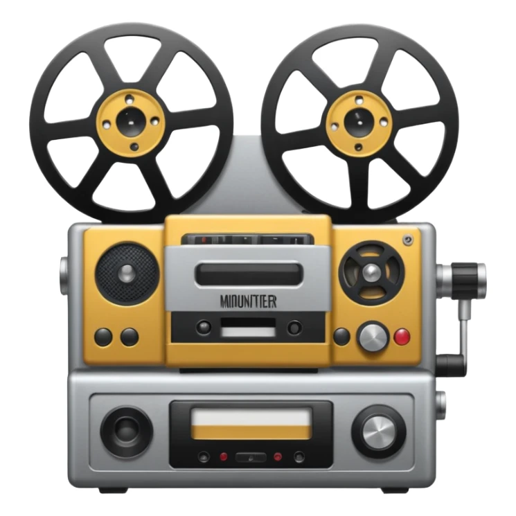 Reel tape recorder from the Mindhunter TV show sticker