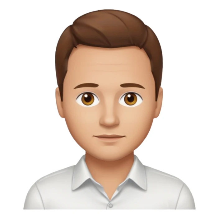 Drew Lachey hazel eyes, brown hair, white shirt sticker