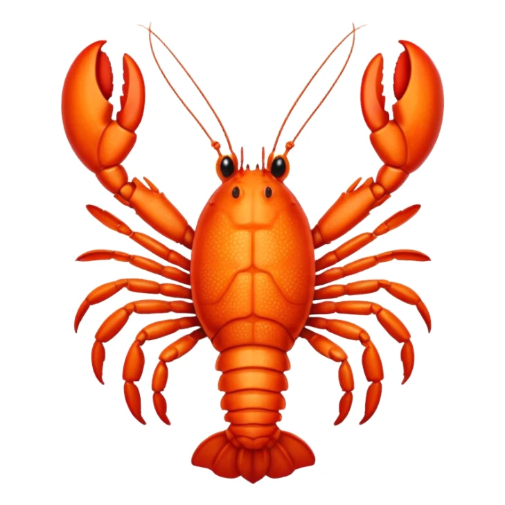 Red lobster sticker