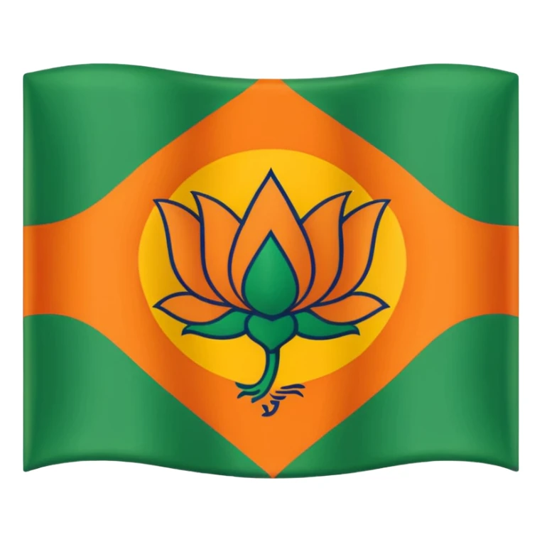 Bjp flag emoji sticker