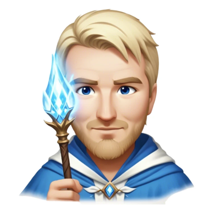Frostborne Magician sticker
