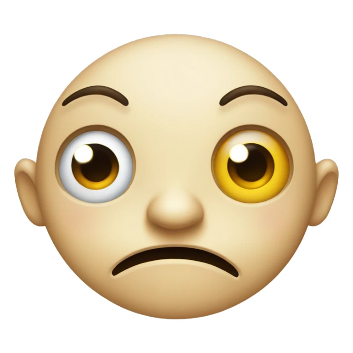 Smug face and  Pinocchio nose sticker