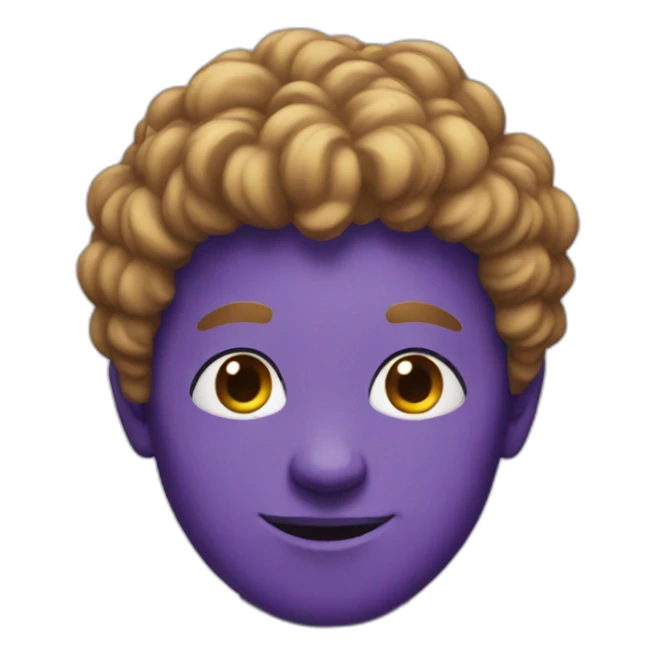 purple person sticker