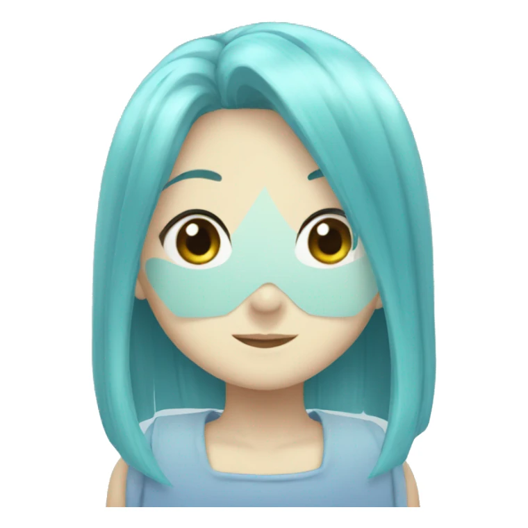 Aquamarine from oshi no ko sticker