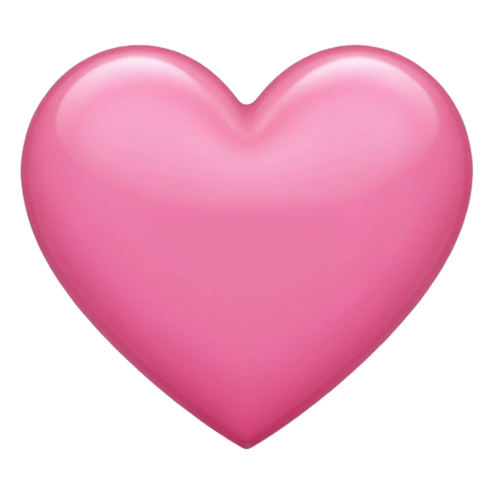 Pink heart sticker