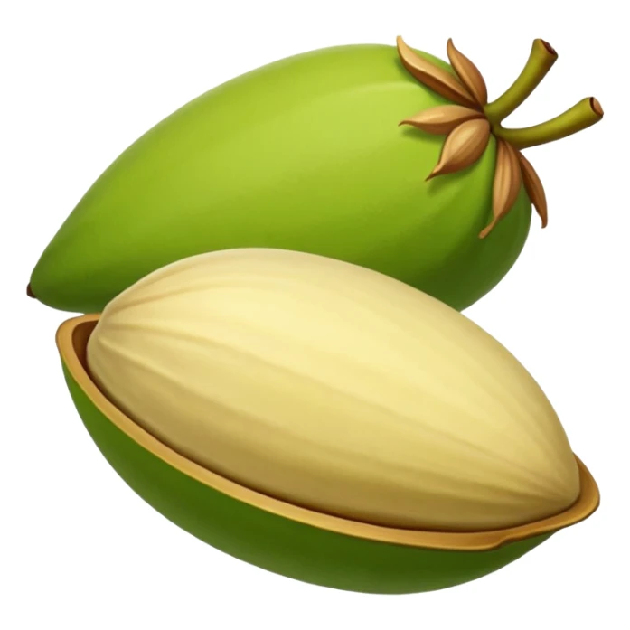 pistachio with shall green nut yellow shall sticker