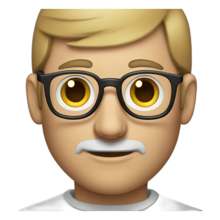 Steve Jobs with a Surface Laptop. sticker