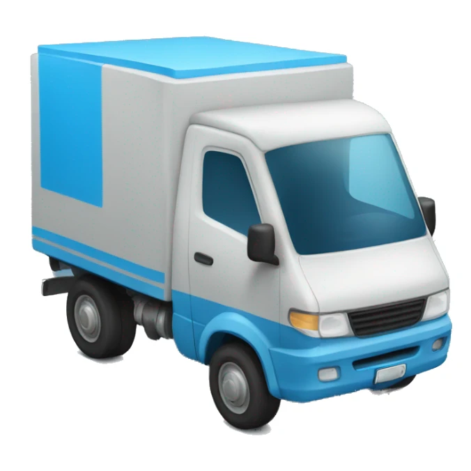 blue Moto water delivery sticker