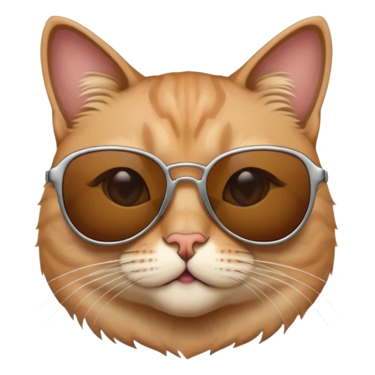 Cat with sunglassestb sticker