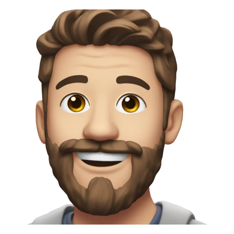 mrbeast in real life with facial hair sticker