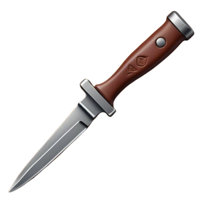 Leatherworking icon, piece of raw leather with started engraving, engraving tool or chisel, stamp or press, textured surface, minimalistic style, clean lines, transparent background. sticker