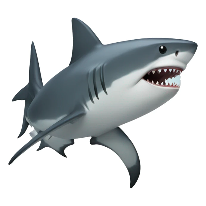 shark with topa sticker