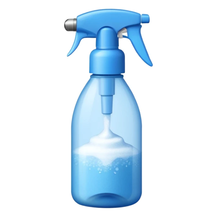 blue sea salt spray bottle emoji sticker