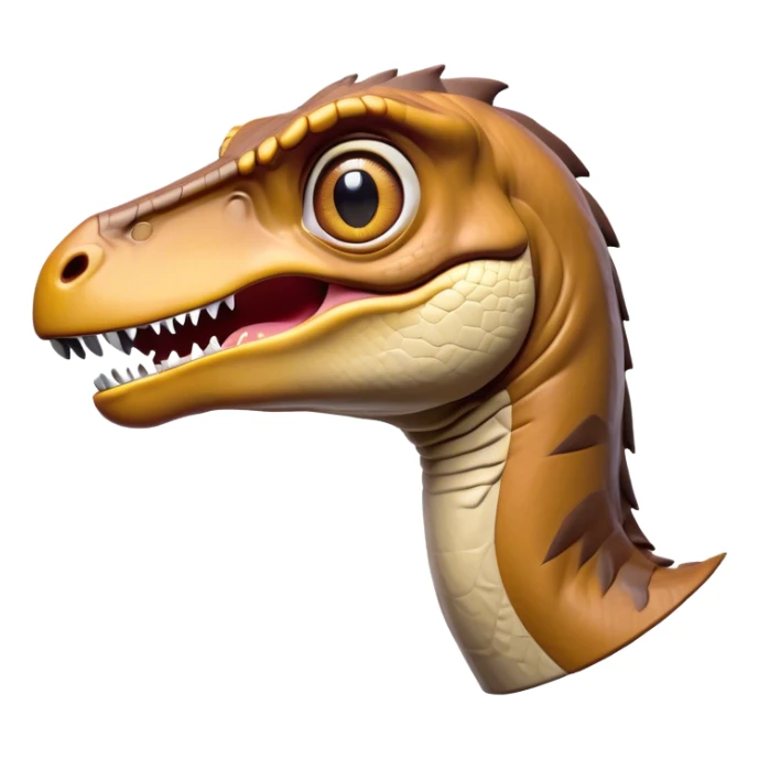 Cinematic Comical jurassic park Velociraptor Portrait Emoji, Head tilted dramatically with an exaggeratedly shocked expression, featuring a sleek, agile form with wide, comically expressive eyes and a quirky, animated snout that brings out its playful side, Simplified yet hilariously expressive features, highly detailed, glowing with a slightly sassy prehistoric glow, high shine, dramatic yet playful, stylized with an air of cheeky dinosaur mischief, soft glowing outline, capturing the essence of a meme-worthy jurassic park Velociraptor that looks ready to side-eye its way into viral fame! sticker