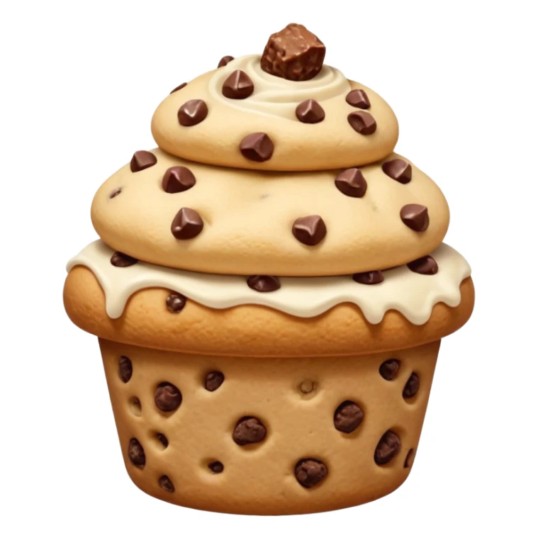 one filled DATE like mjool with like cookie dough topping  sticker