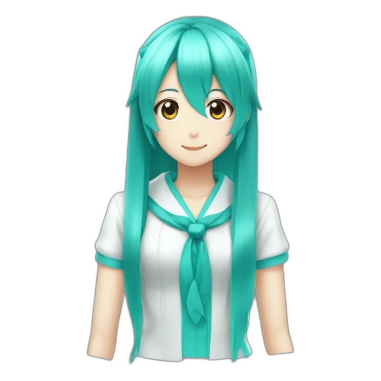 Hatsune miku rousse sticker