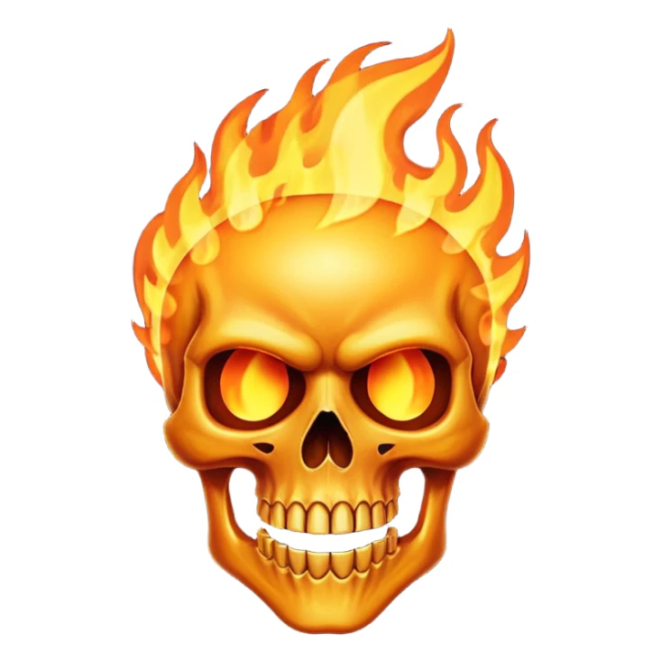 Give me ghost rider emoji sticker