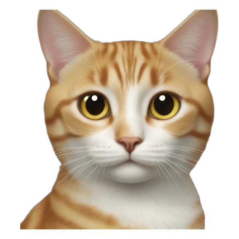 a photo of a cat sticker