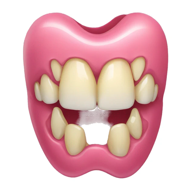 Teeth inside of teeth inside of teeth inside of teeth inside of teeth inside of Emoji  sticker